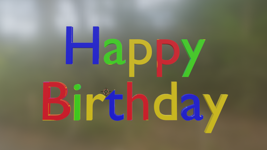 happy birthday banner